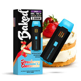 HHC THC-P Indica Disposable Vape Pen Strawberry Cheesecake Baked 3 Gram