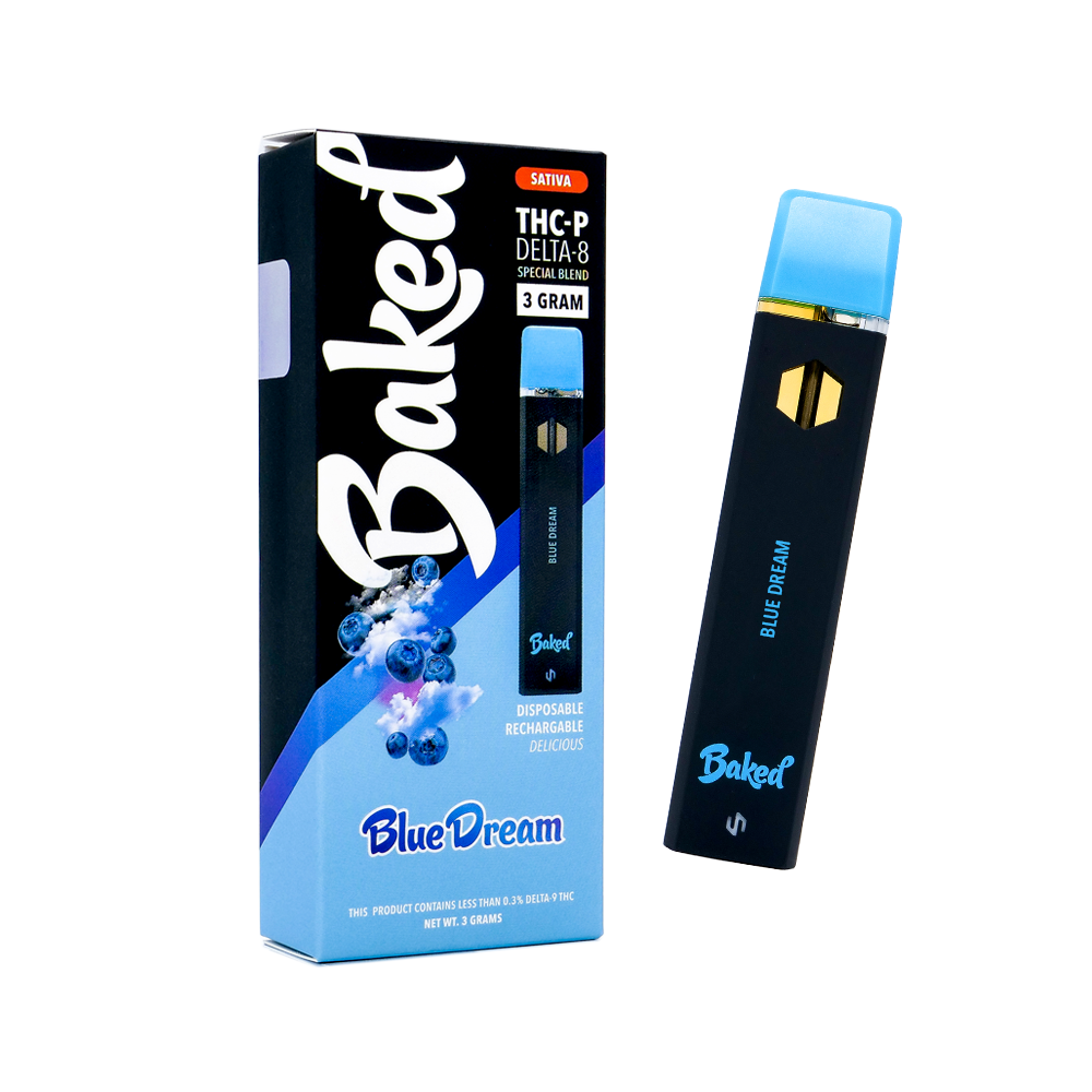 3 Gram Delta-8 + THCp Vape Pen - Blue Dream | Sativa