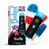 Delta-8 THC Indica Disposable Vape Pen BomPop Baked 3 Gram 